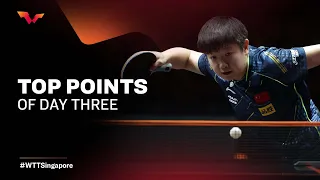 Top Points of Day 3 | WTT Cup Finals Singapore 2021