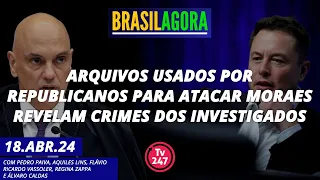 Brasil Agora - Arquivos usados por Republicanos para atacar Moraes revelam crimes dos investigados