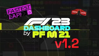 NEW VERSION! F1 23 SimHub Dashboard by PFM21 - v1.2 [TIMESTAMPS IN THE DESCRIPTION]