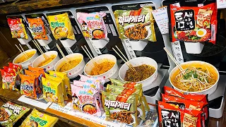 Amazing!! Poplular delicious unmanned automated ramen store in Korea?! All toppings are free! BEST 4