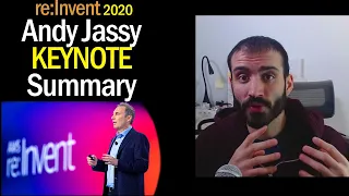 AWS reInvent 2020 Andy Jassy Keynote Summary (New Features & Services!)