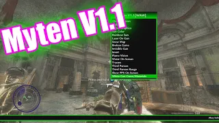 Myten V1.1 COD WAW: Campaign/Zombies Off Host Mod Menu Showcase + Download (XBOX 360/JTAG RGH)