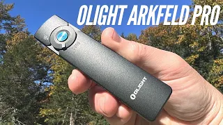 NEW Olight Arkfeld Pro: Regular LED + UV + Laser in 1 Flashlight