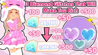 These 3 Diamond Glitches Will Make You Rich Fast Royale High Diamond Farming