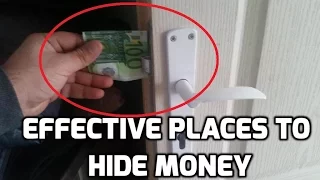 Top 3 Best Places to hide Money at home