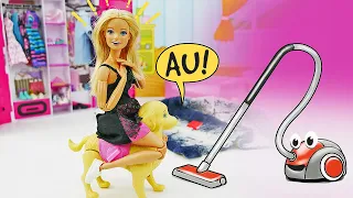 Deu tudo errado no dia especial da Barbie e Ken! Novelinha da boneca Barbie em português