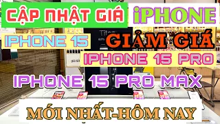 CẬP NHẬT GIÁ IPHONE 15 & IPHONE 15 PRO MAX THÁNG 4-2024 TẠI THẾ GIỚI DI ĐỘNG