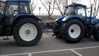 NEW HOLLAND T7250 VS TM 190