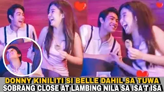 DONNY PANGILINAN at BELLE MARIANO ang LAMBING SA ISA'T ISA (Donny may pakiliti kay Belle)