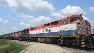 CN Funeral Train In Iowa- 18 Dash 8's, 7/22/2023