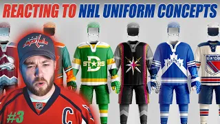 Reacting To NHL Uniform Concepts! #3