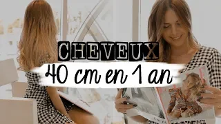 👩🏼 MA POUSSE DE CHEVEUX  | +40 CM EN 1 AN !