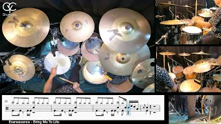 Bring Me To Life - Evanescence / Drum Cover By CYC (  @cycdrumusic  ) score & sheet music