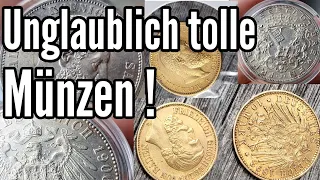 Silbermünzen & Goldmünzen Unboxing!