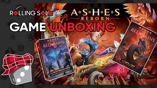 Ashes Reborn: Master Set,  The Corpse of Viros & The Frostwild Scourge | Game Unboxing