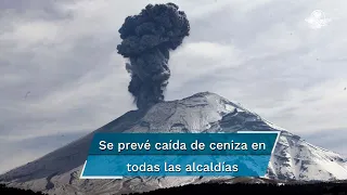 Se registra actividad volcánica en Popocatépetl y Colima luego del sismo de 7.7
