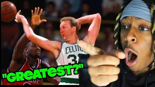 Teenager REACTS to Larry Bird Greatest Passer of All Time