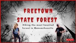 Hiking the most HAUNTED Forest in Massachusetts - Freetown State Forest