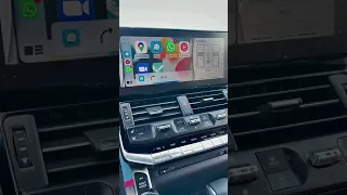 خاصية الكار بلاي + تشغيل الكاميرا تحت السيارة! في اللاندكروزر الجديد. CarPlay