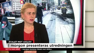 Terroråtalet - ”Jag utgår från att Akilov har kartlagts rejält” - Nyheterna (TV4)