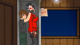 Ada Wong and Leon in Locker - Resident Evil 4 Remake