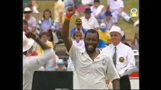 Terrifying! Express pace. Malcolm Marshall's 5 wicket haul vs Australia 4th Test SCG 1988/89