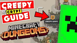 How To Unlock The Creepy Crypt In Minecraft Dungeons - Full Guide To Secret Level