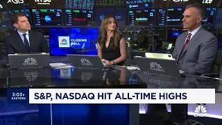 S&P 500 and Nasdaq rise to new records