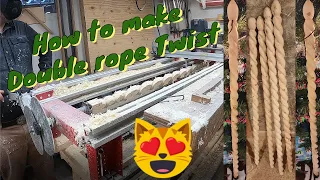 Crafting a Unique Rope Twist Cane with Legacy Ornamental Mill: Exploring the Art of Woodworking