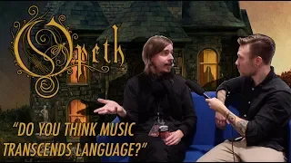 Opeth's Mikael Åkerfeldt - 'In Cauda Venenum' A Study of Language - Interview