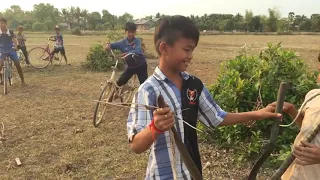 Wow! Amazing Two Boys Catch A Big Snake Near My Village   How To Catch A Big Snake With Hand