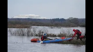 Половодье в Виноградовской пойме (за птицами на пролёте)