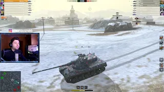 WoT Blitz -Главные правила танкиста ● Настрел урона и выживание AMX 50B