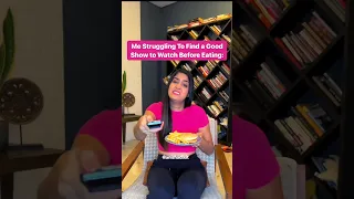 Me Struggling to Find a Good ShowTo Watch Before Eating | Anisha Dixit | #shorts