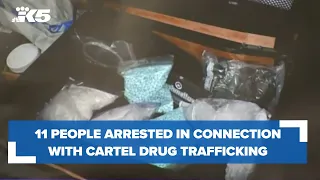 11 people arrested in connection with cartel drug trafficking