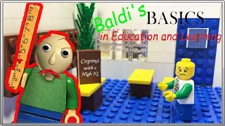 LEGO Baldi Stop Motion, Animation / Baldi's Basics in Education and Learning Horror Game