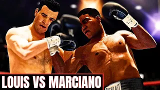 Joe Louis vs Rocky Marciano Full Fight - Fight Night Champion Simulation