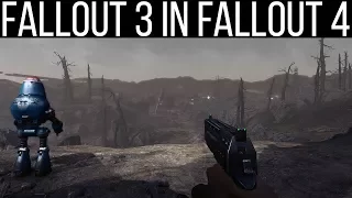 Some Actual Gameplay of Fallout 3 in Fallout 4