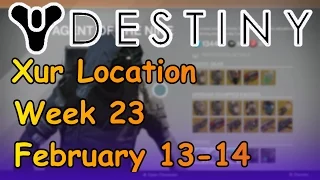 Destiny: Xur Location Week 23 February 13-14 Exotic Engrams, Upgrades, Weapons, Armour & More