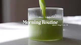 Morning Routine  |  Daily habits for a well-balanced life  [silent vlog]