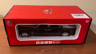 Che-Zhi Rolls Royce Phantom Unboxing + Lights and Sounds Demo! (Scale 1/18-ish)