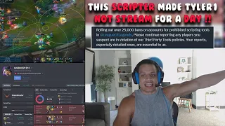 TYLER1 Raging & Malding After This Scripter Did Not Get Banned After RIOT Worker Released That Post