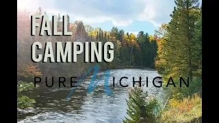 Fall Camping Michigan