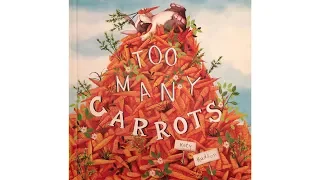 Too Many Carrots (audiobook, with large print words)