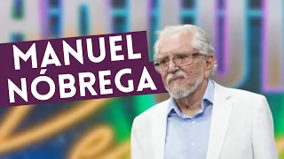 Moacyr Franco chora ao relembrar últimos dias de Manuel de Nóbrega