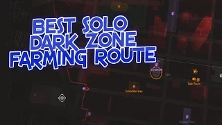 THE DIVISION | BEST SOLO DARK ZONE FARMING ROUTE FOR LOOT AND PHOENIX CREDITS