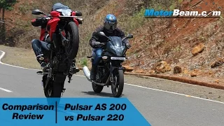 Pulsar AS 200 vs Pulsar 220 - Comparison Review | MotorBeam