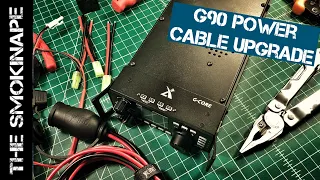 Xiegu G90 - Power Cable Upgrade - TheSmokinApe