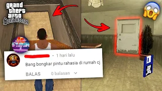 MEMBONGKAR MISTERI Pintu & Ruang Rahasia RUMAH CJ GTA San Andreas Indonesia - Easter Egg GTA SA Ucok