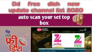 Dd free dish new channel 1 april 2020 add new channel ze Anmol cinema at